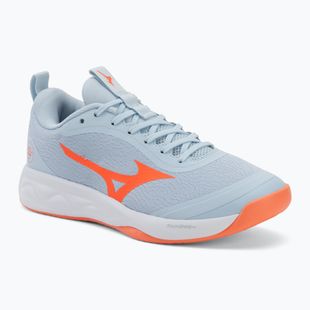 Női röplabda cipő Mizuno Wave Luminous Pro blue finch/lava orange/flamingo coral