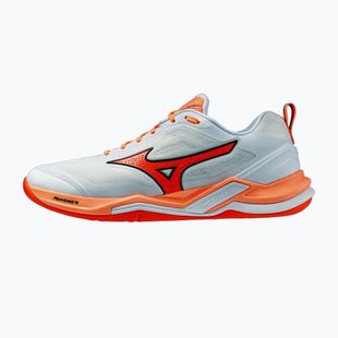 Kézilabda cipő Mizuno Wave Stealth Elite white/lava orange