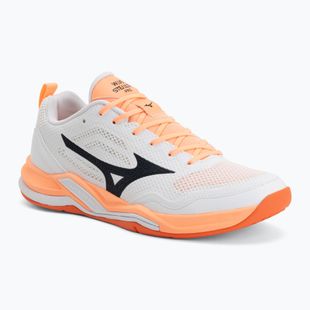 Kézilabda cipő Mizuno Wave Stealth Pro white/black/flamingo coral