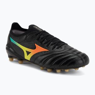Futballcipő Mizuno Morelia Neo V β Japan AG black/lava orange/arcadia