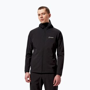 Férfi softshell kabát Berghaus Skelbo black