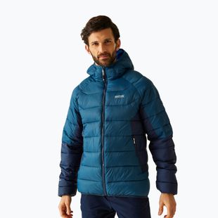 Férfi bélelt dzseki REGATTA Hooded Dalent moonlight denim/navy