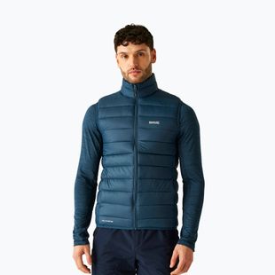 Férfi mellény REGATTA Marizion black/white moonlight denim