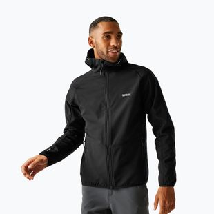 Férfi softshell dzseki REGATTA Arec III black/black