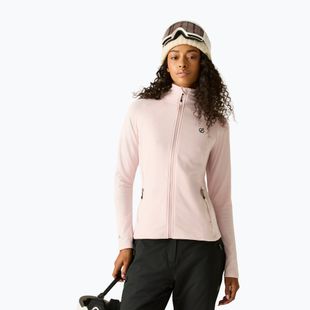 Női pulóver Dare 2b Lowline Full Zip Core Stretch pink haze