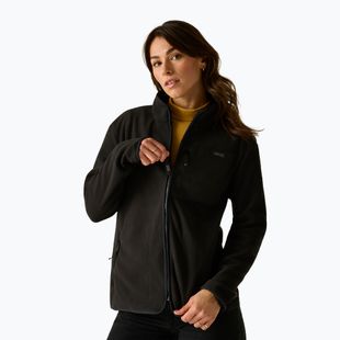 Női polár pulóver REGATTA Frankie Full Zip black