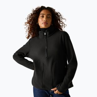 Női polár pulóver REGATTA Frankie Half Zip black