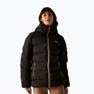 Női bélelt kabát REGATTA Altoro Thermal black/mocha