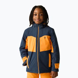 Gyerek síkabát Dare2B Rip It Jacket navy/electric orange