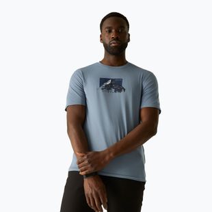 Férfi trekking póló REGATTA Fingal Stretch dusky blue