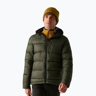 Férfi bélelt kabát REGATTA Munaro dark khaki