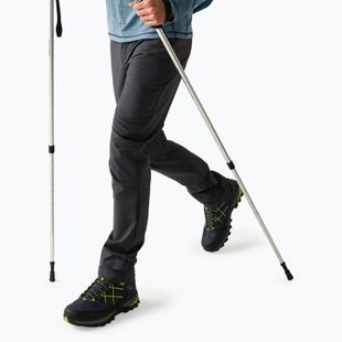 Férfi softshell nadrág REGATTA Geo Softshell ash