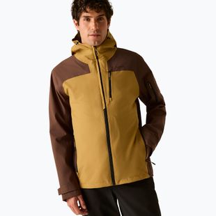 Férfi 3 az 1-ben kabát REGATTA Sacramento 3in1 wood brown/ground coffee