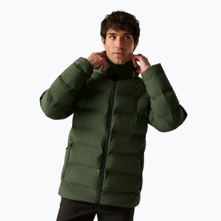 Férfi bélelt kabát REGATTA Altoro Thermal dark khaki/sunset