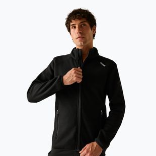 Férfi polár pulóver REGATTA Torrens black/black