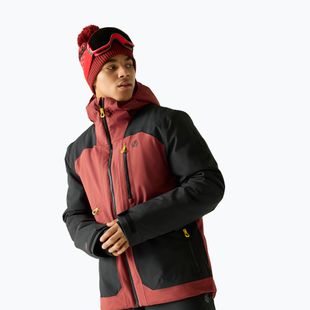 Férfi síkabát Dare2B Baseplate IV Jacket black/rustic red