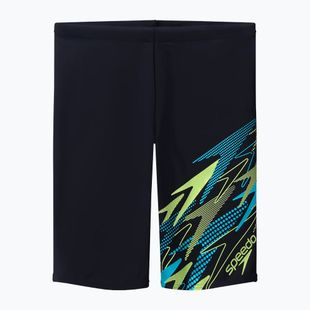 Férfi fürdőjammerek Speedo Medley Logo Jammer anthracite/hyper teal
