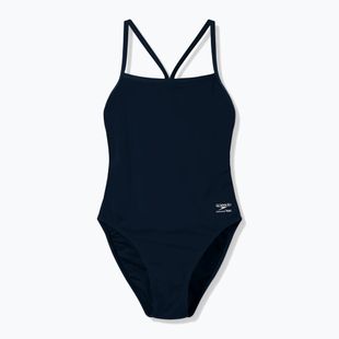 Női egyrészes fürdőruha Speedo Solid Endurancex V-Back 2.0 team black