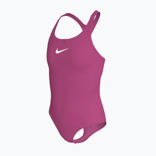 Gyerek egyrészes fürdőruha Nike Effortless Essential desert pink