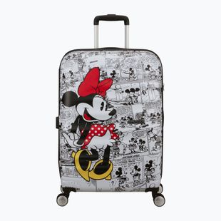 Bőrönd American Tourister Disney Wavebreaker 64 l  minnie comics white
