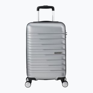 Utazó bőrönd American Tourister Flashline Spinner 55 34 l sky silver