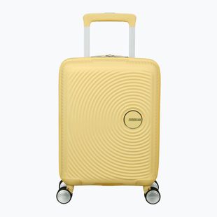American Tourister Soundbox Mini 22 l utazótáska pasztell sárga színben
