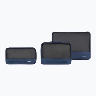 Rendező készlet Samsonite Revolution Packing Cubes 3 pcs. midnight blue