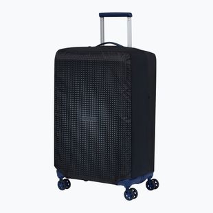 Bőröndhuzat American Tourister Foldable Luggage M black/grey