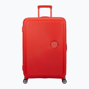 Utazó bőrönd American Tourister Soundbox 77 110 l papaya sand