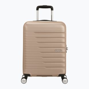 Utazó bőrönd American Tourister Flashline Spinner 55 34 l ivory gold