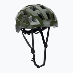 Kerékpáros sisak Lazer Tempo KinetiCore pine green