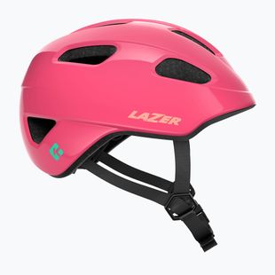Gyermek kerékpáros sisak Lazer Nutz 2.0 KinetiCore fuchsia