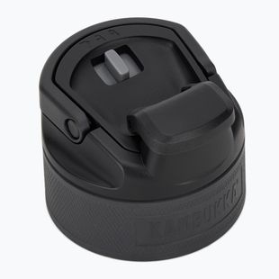 Bögre fedő Kambukka 3w1 Hydration Elton black steel