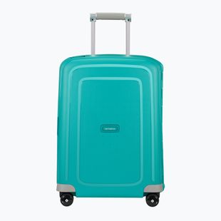 Bőrönd Samsonite S'cure Spinner 34 l aqua blue