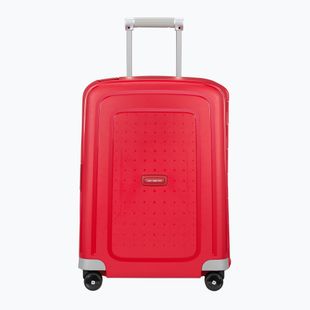 Bőrönd Samsonite S'cure Spinner 34 l crimson red