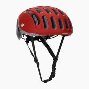 MTB kerékpáros bukósisak Catlike Whisper II red matte/black gloss