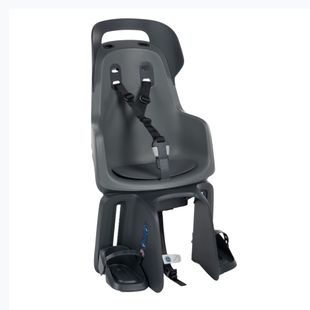 Bobike Go RS hátsó csomagtartós kerékpárülés szürke/fekete 8012600005