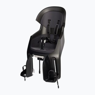 Kerékpár ülés bobike Exclusive Maxi Evolve urban fekete