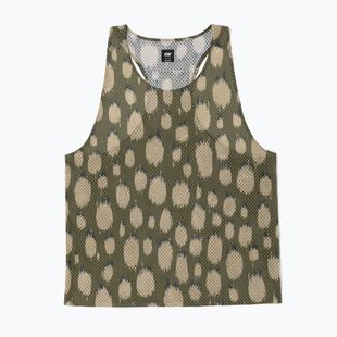 Férfi futó póló Ciele Athletics ICNSinglet Cheetah kombu