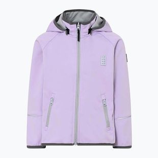 Gyermek softshell dzseki Lego Lwsefrit 200 lila
