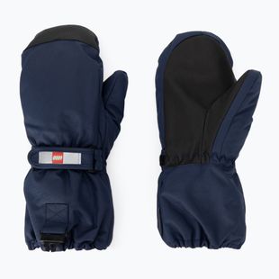 Gyermek síelő kesztyű LEGO Lwatlin 706 kék