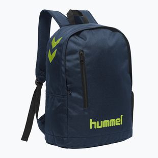 Hátizsák Hummel Core 28 l dark denim/lime punch