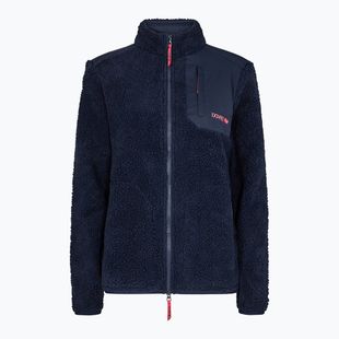 Női polár pulóver Dovre Teddy Fleece navy