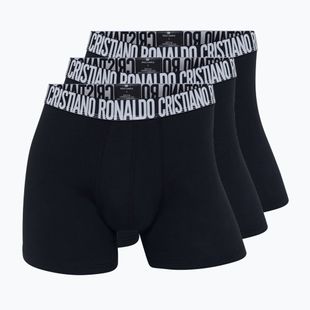 Férfi boxer nadrág CR7 Basic Trunk 3 pack black