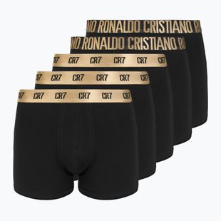 Férfi boxeralsók CR7 Basic Trunk 5 pár 2321 black