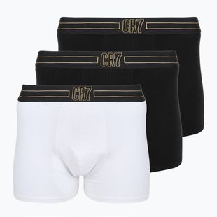 Férfi boxeralsók CR7 Basic Trunk 3 pár multicolour