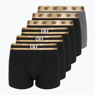 Férfi boxeralsó CR7 Basic Trunk 6 pár multicolour