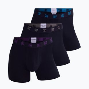 Férfi boxeralsó CR7 Basic Trunk 3 multicolour pairs