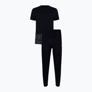 Férfi pizsama CR7 Pyjama Short black