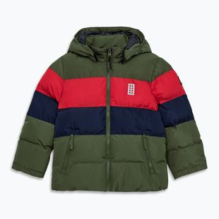 Gyerek kabát LEGO Lwjipe 705 dark green